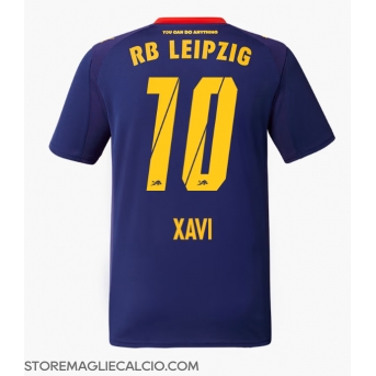 RB Leipzig Xavi Simons #10 Maglia Gara Trasferta Repliche 2025-26